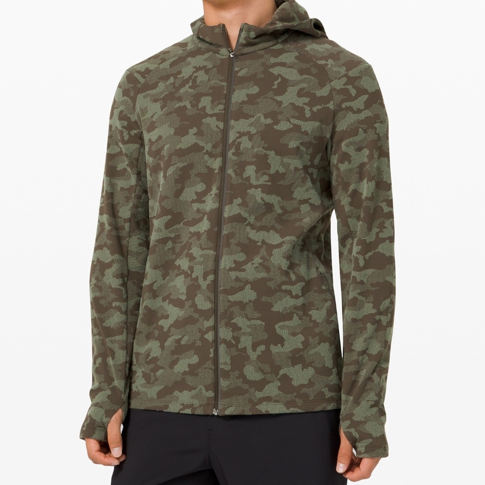 Lululemon Surge Warm Full Zip Jacquard